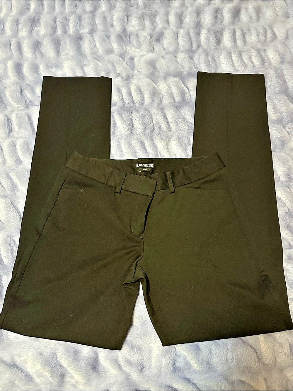 Express Editor Pant Women's Black Trousers Size 4L